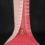 Rich Textured White Red Soft Dhakai Jamdani Saree 1